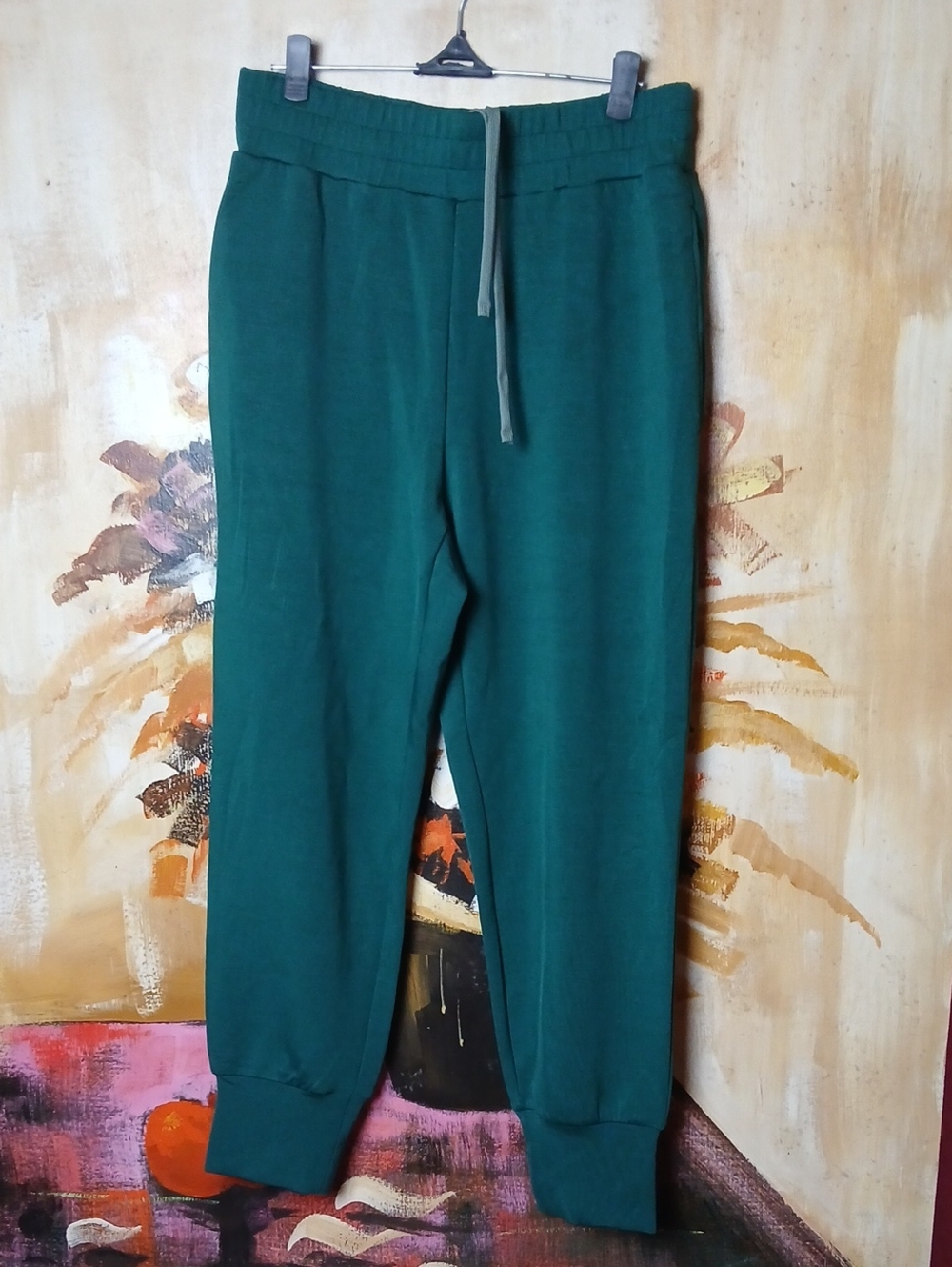 Varley DoubleSoft The Slim Cuff Pant Joggers Small Conifer Green 25"